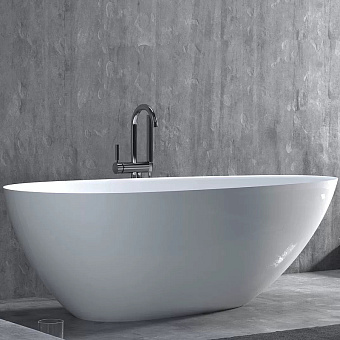 Ванна каменная SALINI PAOLA 101611SM S-Stone матовая 160х77см отдельностоящая