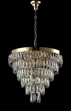 Люстра подвесная CRYSTAL LUX ABIGAIL ABIGAIL SP-PL15 D620 GOLD/TRANSPARENT 900Вт 15 лампочек E14