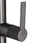 Смеситель для кухни Maxonor PL4084-9 фиксированный излив серый