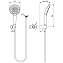 Душевой комплект IDEAL STANDARD IDEALRAIN EVO JET B1765AA chrome