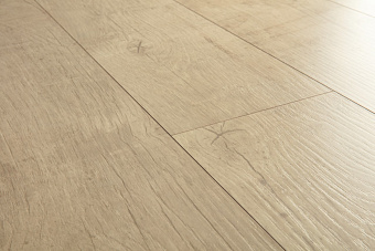 Ламинат Quick-Step Perspective Hydro Дуб почтенный бежевый промасленный PER6077 1380х156х9мм 32 класс 1,507кв.м