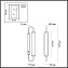 Бра Odeon MODERN 4270/10WL 10Вт LED