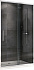 Душевая дверь Abber Schwarzer Diamant AG30130H 195х130см стекло прозрачное