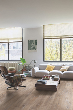 Виниловый ламинат Quick-Step Дуб каньон коричневый BACL40127 1251х187х4,5мм 32 класс 2,105кв.м