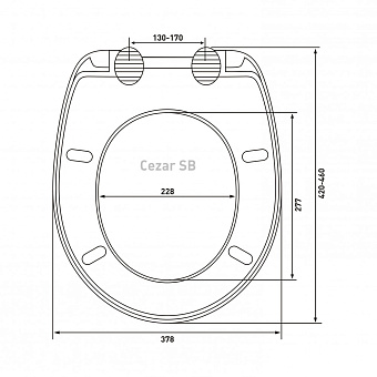Сиденье для унитаза BERGES 011005 с микролифтом