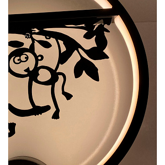 Светильник настенный KINK Light Обезьянки 74110,9 18Вт LED