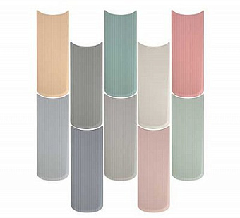 Настенная плитка WOW Boho 118704 Tear Mix 10х25см 0,63кв.м. матовая