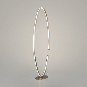 Торшер Eurosvet Gap 80415/1 сатин-никель 65Вт LED