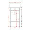 Полка в ванную округлая ArtCeram Fuori Scala TFA002 05 1-ярусная 44х44см белый