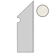Плинтус Atlas Concord Италия Dwell A1LK Off White Battiscopa Sagomato DX 30х7,2см 0,259кв.м.