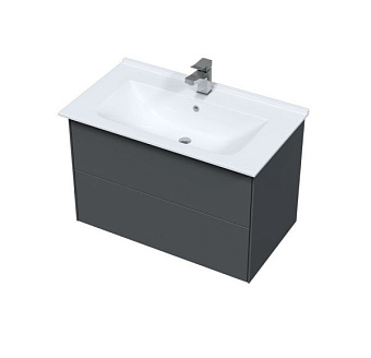 Тумба с раковиной SOLE Ultra УТ000068464 43,5х78,2х51,8см