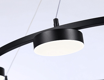 Люстра подвесная Ambrella COMFORT LineTech FL51763 67Вт 9 лампочек LED