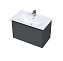 Тумба с раковиной SOLE Ultra УТ000068464 43,5х78,2х51,8см