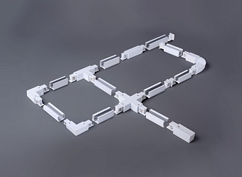 Коннектор Elektrostandard a039546 TRP-1-3-R-WH белый для трёхфазного трека