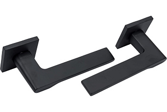 Дверная ручка нажимная MORELLI MERCURY MH-53-S6 BL чёрный