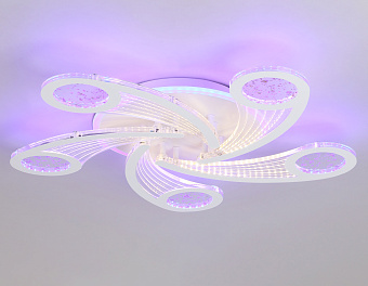 Люстра потолочная Ambrella ACRYLICA Original FA4476 98Вт 5 лампочек LED