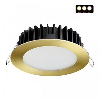 Светильник точечный встраиваемый Novotech LANTE 358953 15Вт LED