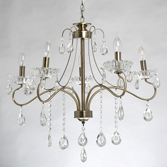 Люстра подвесная De Markt Свеча 683014105 300Вт 5 лампочек E14