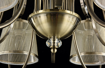 Светильник потолочный Freya Simone FR2020-PL-06-BZ 40Вт E14