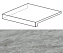 Плитка для ступеней Atlas Concord Италия MARVEL STONE ATEA Bardiglio Grey Scalino Ang. Sx 33х33см 0,109кв.м. матовая