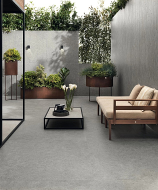 Матовый керамогранит Atlas Concord Италия Boost Stone A6Q8 Grey 60х120см 1,44кв.м.